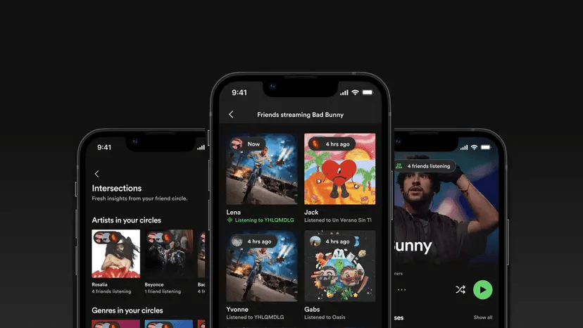 Spotify independent case study mockup